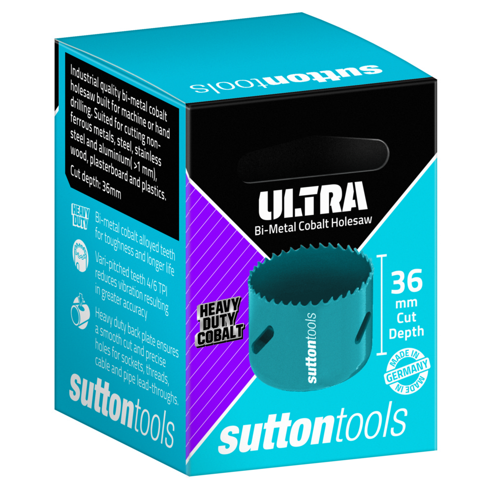 HOLESAW BIMETAL H105 ULTRA 48mm (1-7/8") BOXED Co8