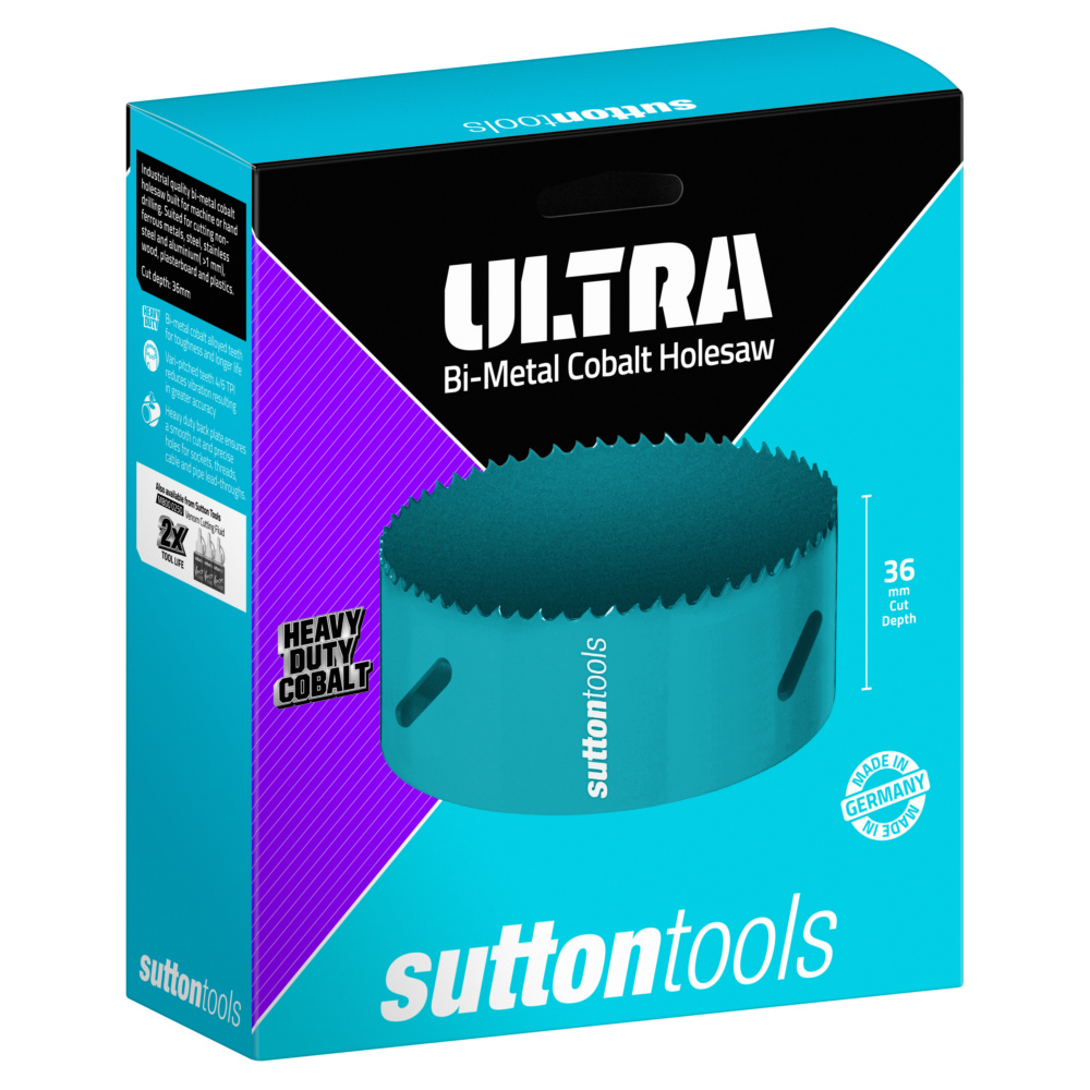 HOLESAW BIMETAL H105 ULTRA 121mm (4-3/4") BOXED Co8