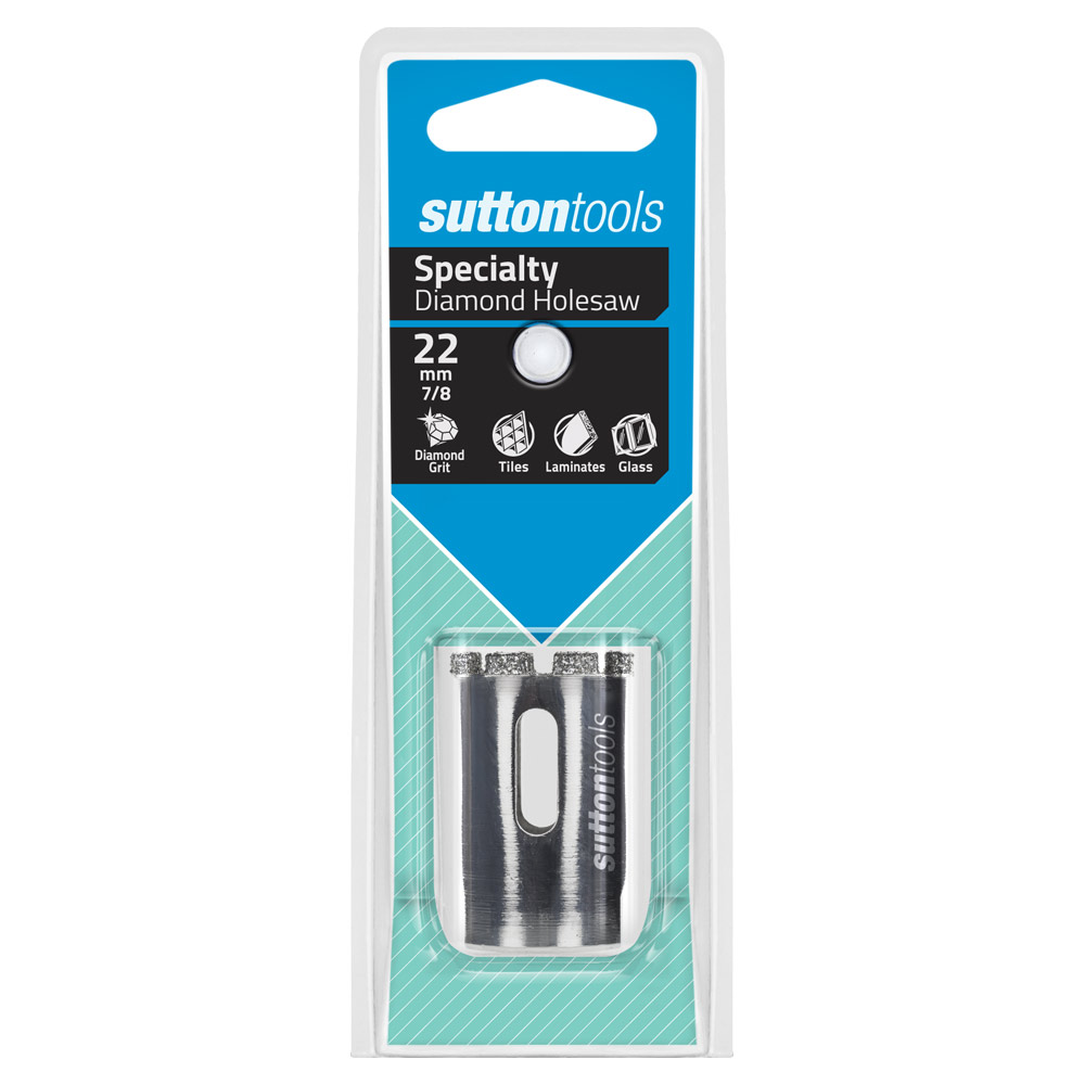 HOLESAW H115 DIAMOND GRIT SEGMENTED 22MM