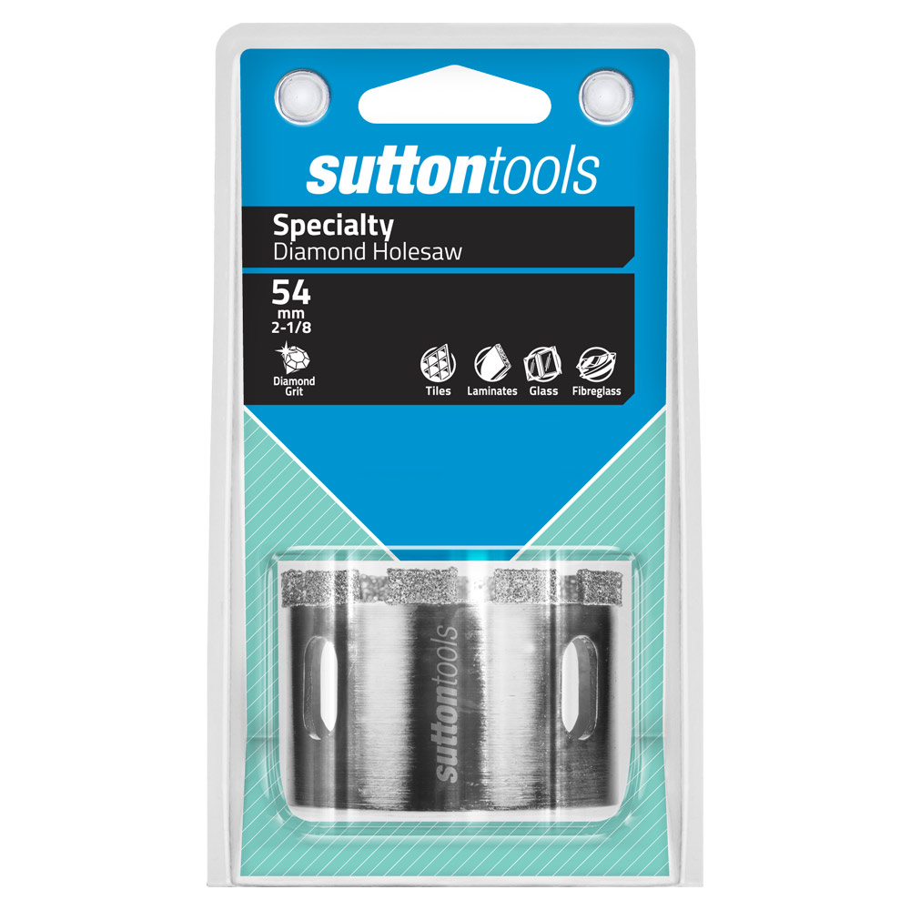 HOLESAW H115 DIAMOND GRIT SEGMENTED 54MM
