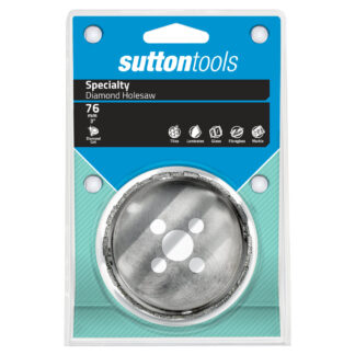 HOLESAW H115 DIAMOND GRIT SEGMENTED 76MM