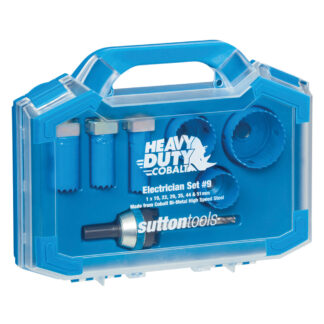 HOLESAW H105 #9 SET 6Pc COBALT Elect 16,20,25,32,40,51mm