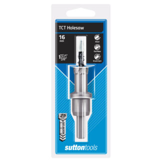 TCT Hole Cutter 16 x 25mm HTTS-2 SUTTON