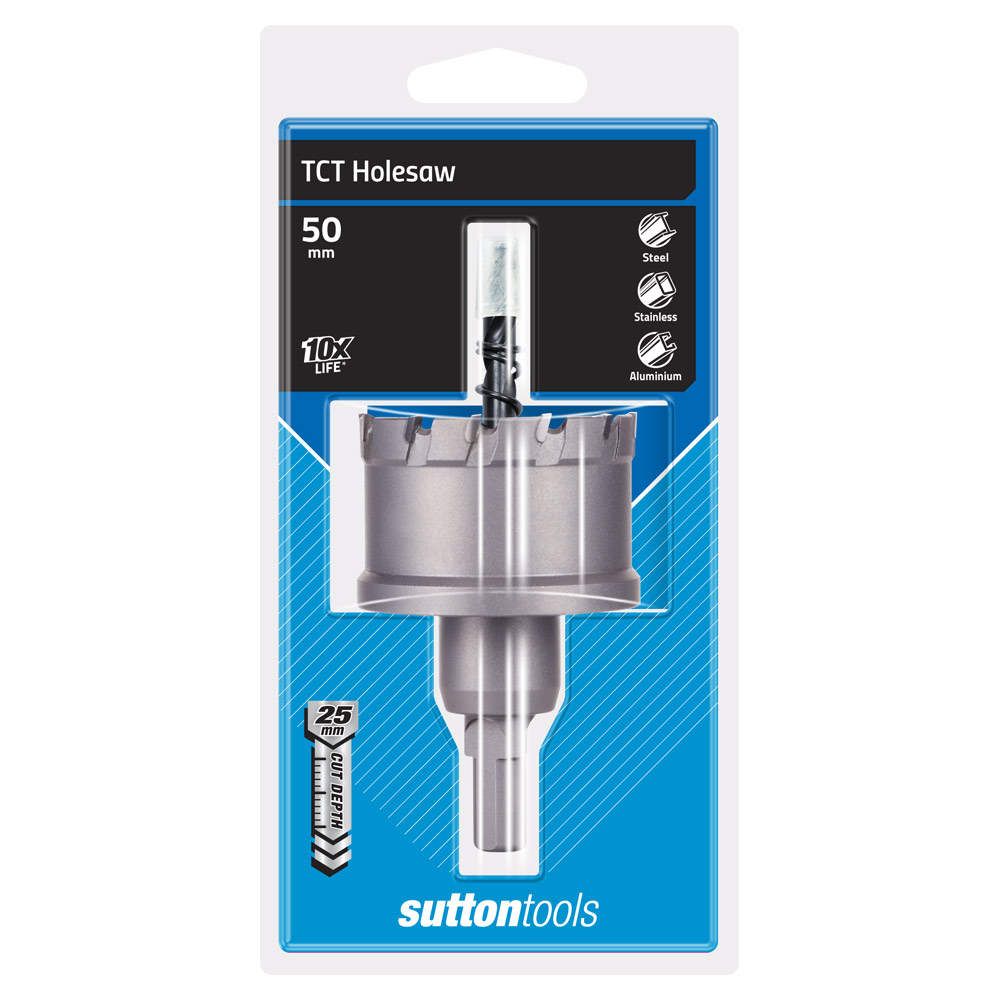 TCT Hole Cutter H117 50 x 25mm HTTS-2 SUTTON