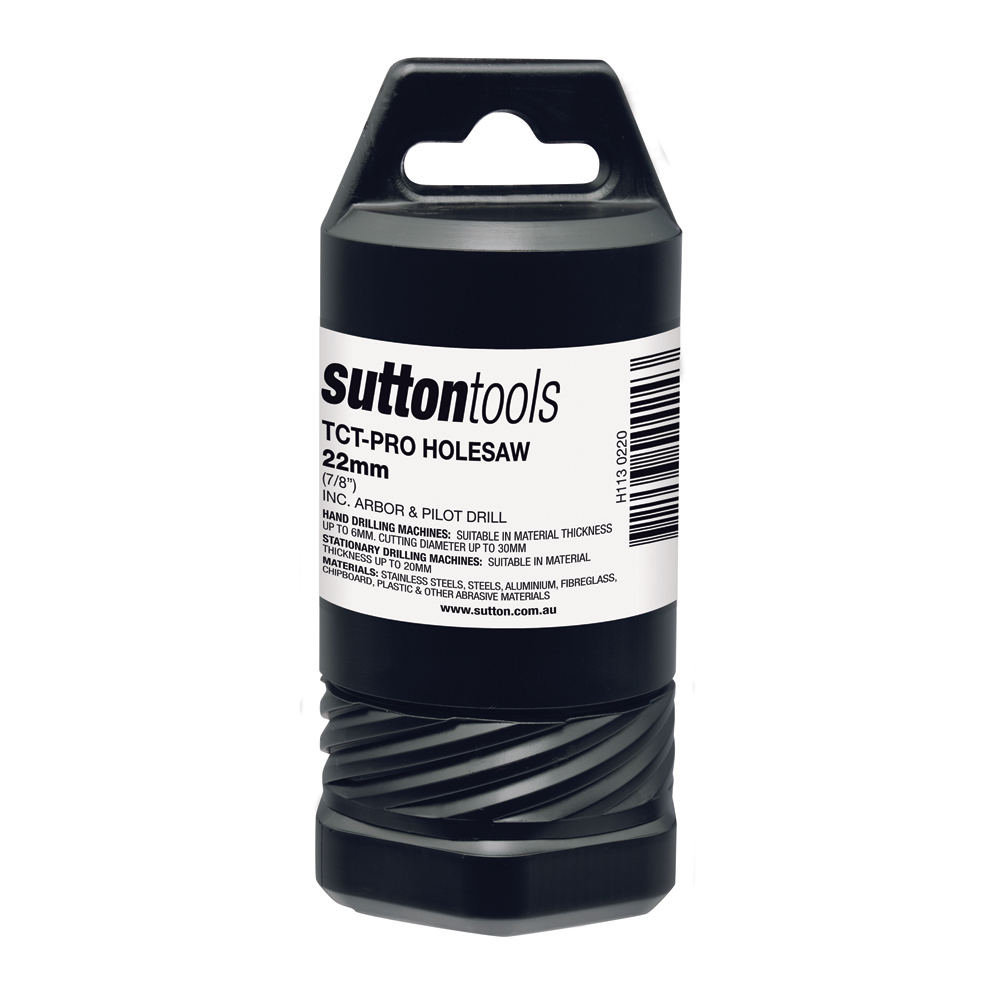 HOLESAW H113 22mm TCT Long Series With ARBOR