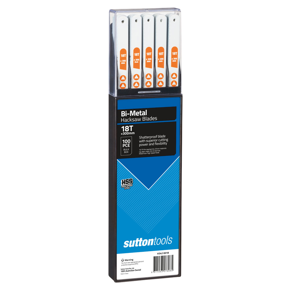HACKSAW BLADE H342 300MM BI-METAL x12.7 x 0.62mm 24T 100pk - Image 2