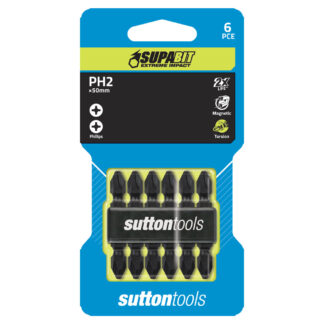 SCRDVRBIT IMPACT S108 #2 x 50 DE Phillips Torsion Power 6pk