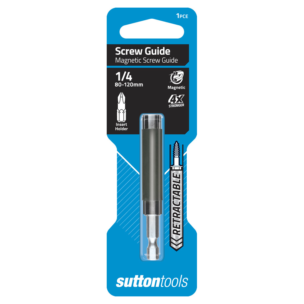 SCREWDRIVER BIT Screw Guide S130 120 x 200 Magnetic Carded - Image 2