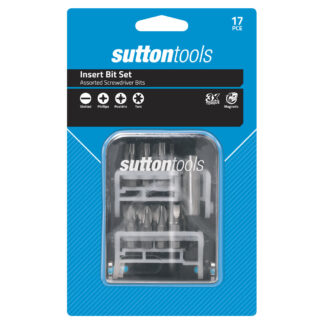 SCREWDRIVER BIT S138 SET 17Pce Assorted Insert Carded