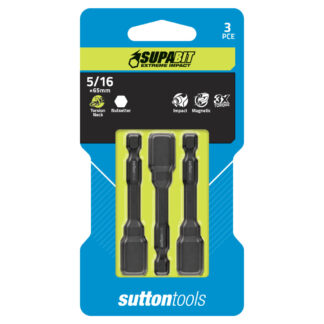 NUTSETTER IMPACT S157 TORSION NECK 5/16IN X 65 MM 3 pack