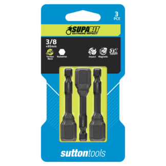 NUTSETTER IMPACT S157 TORSION NECK 3/8IN X 65 MM 3 pack