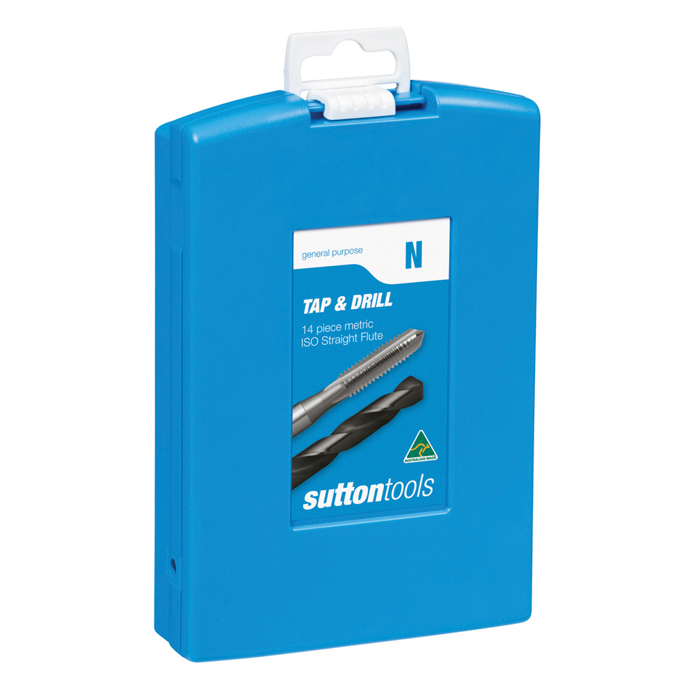 TAP T385 Metric Set 14 Pce ISO Taps & Drills - Image 2