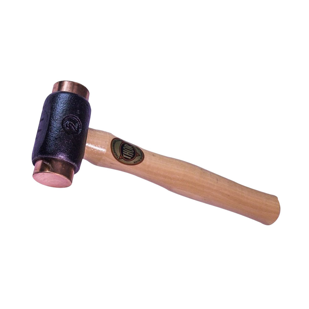 Thor Hammer 2830g (6-1/4lb) Copper Size 4 - 50mm Face Wood Handle TH316