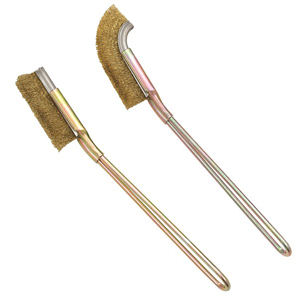 Toledo Brass Bristles Cleaning Brush Set 2 Pc
