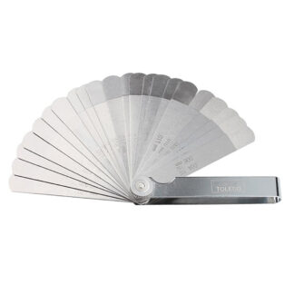 Toledo Feeler Gauge - Dual Straight 22 Blade Metric/Imperial 0.102-0.686mm (0.004"- 0.686mm 0.027")