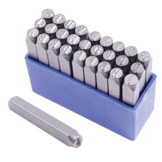 Toledo Letter Punch Set - 8mm (5/16")