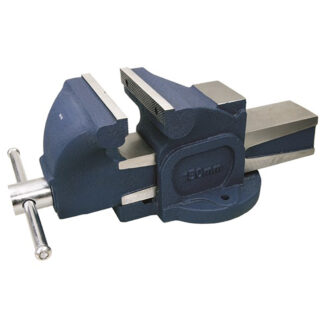 Toledo Bench Vice Fixed Base Straight Cast Iron - 100mm