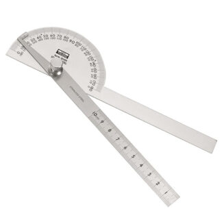 Toledo Protractor 180deg - 100mm