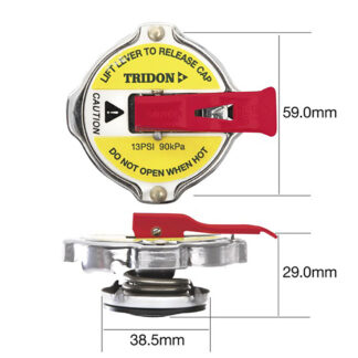 Tridon Radiator Cap - Safety Lever