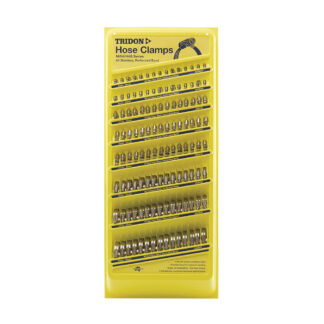 Tridon Hose Clamp Merchandiser - All Stainless Steel Perforated