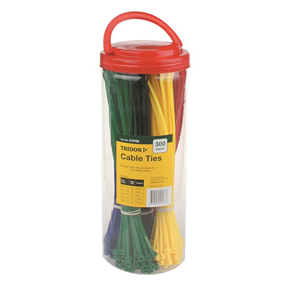 Tridon Cable Tie Assorted Pack
