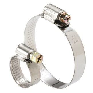 Tridon SMH Series - Solid Band, Part Stainless Steel Hose Clamp 11mm - 16mm