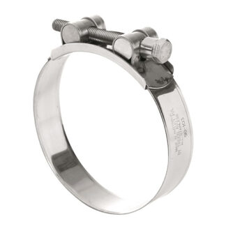 Tridon TTBS Series - T-Bolt, All Stainless Steel Hose Clamp 117mm - 125mm