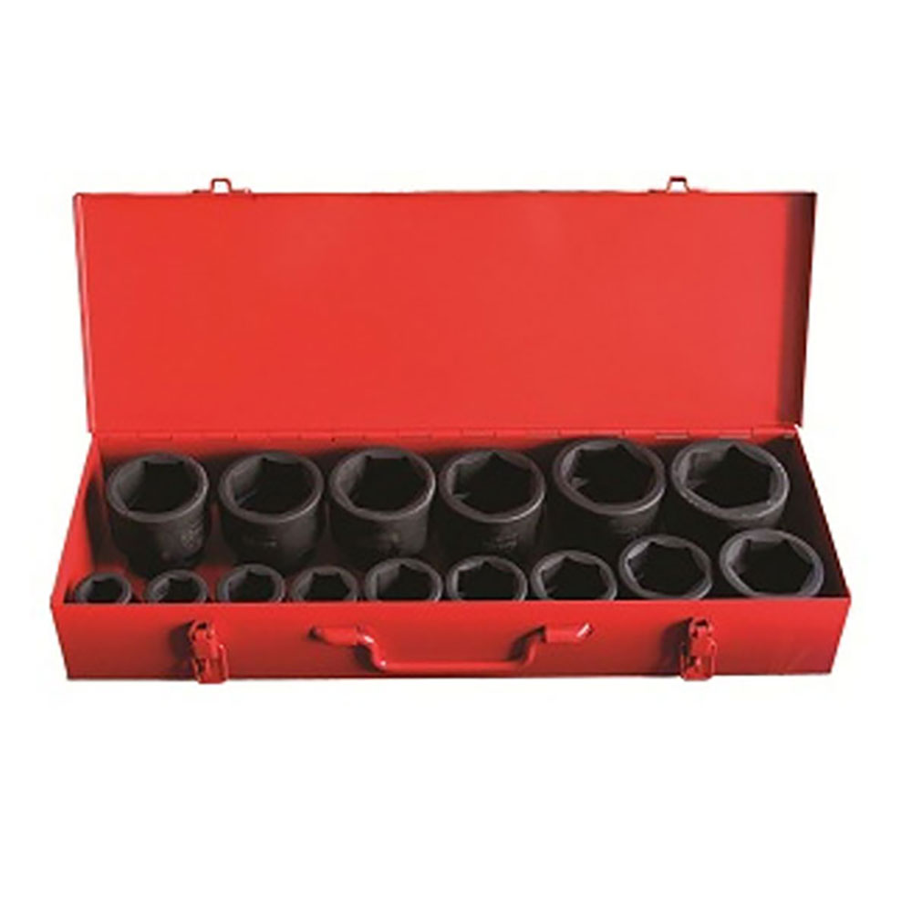 Ultimate Tools 15pc 1D Impact Socket Set 24,27,30,31,36,38,41,46,50,52,54,55,56,58,60