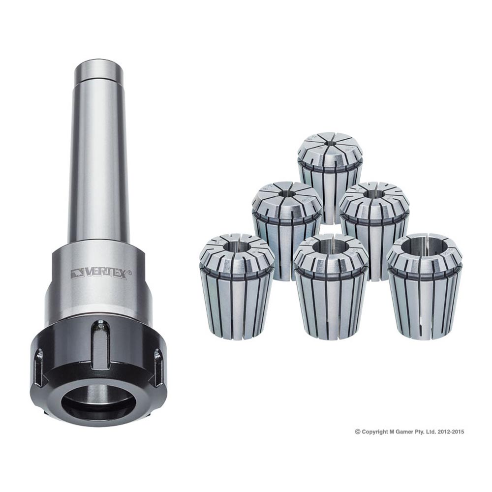 Vertex ER32 MT3I 6Pce Set (1/2"x 12)