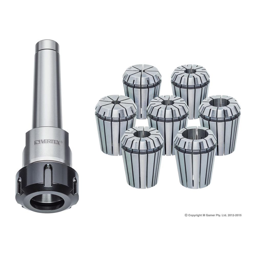 Vertex ER40 MT3I 7 Pce Set (1/2" x 12)