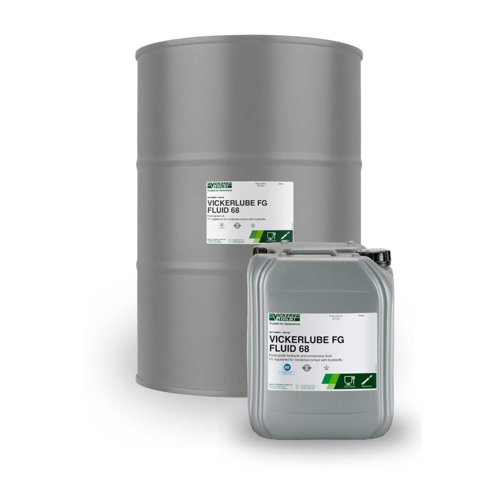 VICKERLUBE FG FLUID 68 208L