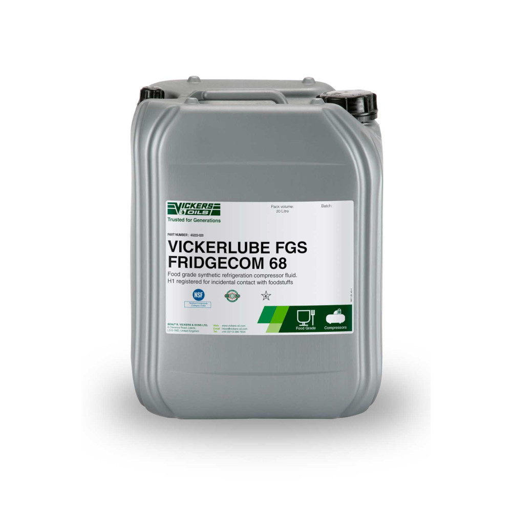 VICKERLUBE FGS FRIDGECOM 68 20L